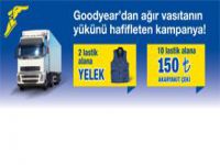 Goodyear’dan Ağır Vasıta Lastik Alanlara Hediye Yağmuru
