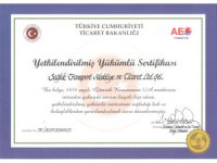 Sağlık Lojistik AEO – Yetkilendirilmiş Yükümlü Sertifikası Aldı