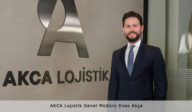 AKCA Lojistik Genel Müdürü Enes Akça