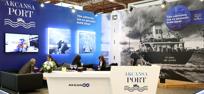 Akçansa Port logitrans Fuarı'na Katıldı