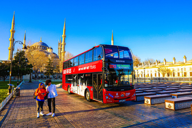 Turistlerin İstanbul’u Keşfinde Allison Tam Otomatik Şanzıman Konforu
