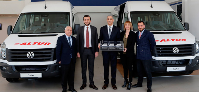 Altur Turizm Filosunu Volkswagen Crafter İle Büyüttü