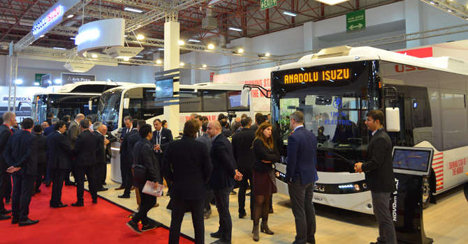 Yüzde 100 elektrikli Isuzu Novociti Volt Busworld’e damgasını vurdu