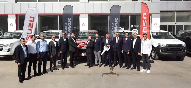 Anadolu Isuzu’dan Gaziantep’e D-Max Teslimatı