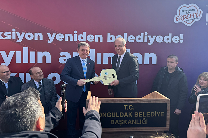 Zonguldak Belediyesi’ne Novociti Teslimatı