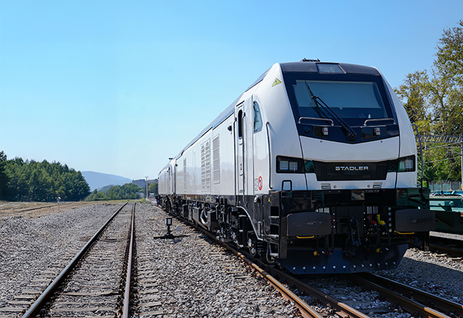 Arkas Rail’in Lokomotifleri Raylarda