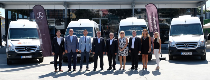 Mercedes-Benz Türk’ten Az-Al Turizm’e 20 Adet Sprinter