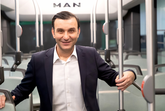 MAN Truck & Bus SE’nin Mühendislik Otobüs, Ürün ve Proje Yönetimi Başkanı Barbaros Oktay
