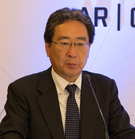 Bridgestone Corporation Başkan Yardımcısı ve Brisa Yönetim Kurulu Başkan Yardımcısı ve JV Yönetici Ortağı Makoto Hashimoto
