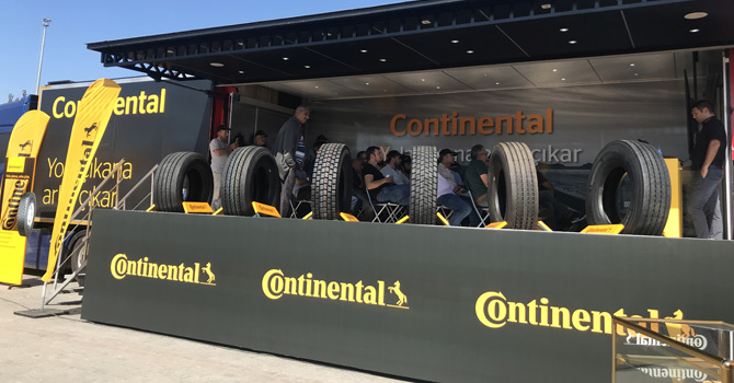 Continental Kamyon Sürücüleri İle Buluşuyor