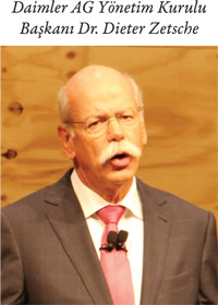 Daimler AG Yönetim Kurulu Başkanı Dr. Dieter Zetsche
