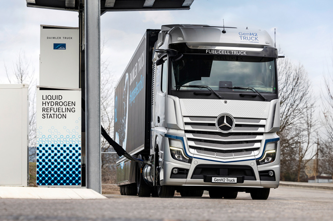 Daimler Truck ve Linde'den Yeni Hidrojen Dolum Teknolojisi ‘sLH2’