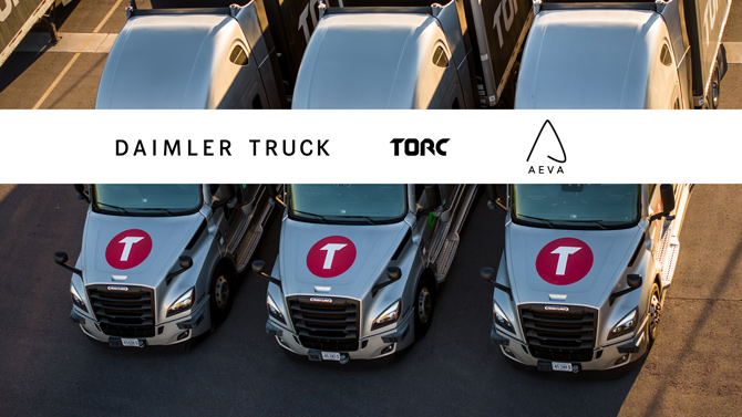 Daimler Truck AG Otonom Sürüş İçin Aeva İle İş Birliği Yapacak