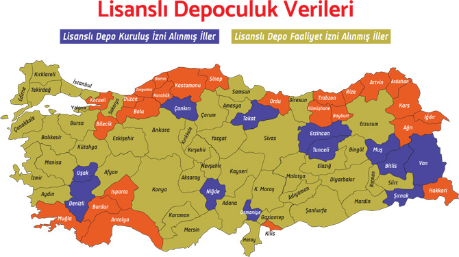 Lisanslı Depoculuk Verileri