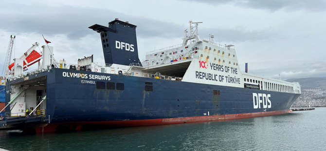 DFDS’in 100. Yıl Logolu Gemilerine İlgi Yoğun