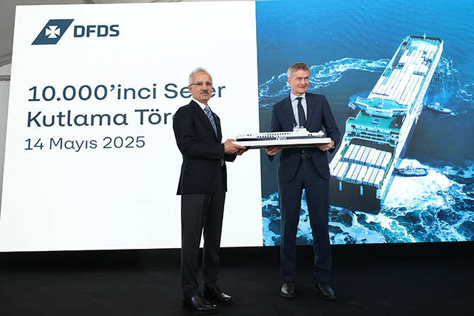 DFDS Türkiye-İtalya Arasında 10 Bininci RO-RO Seferini Başlattı