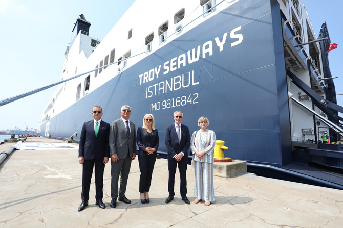 İsmini Türkiye’den Alan DFDS’nin En Yeni Gemisi Troy Seaways Sefere Hazır