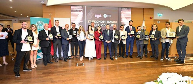 EGD 17. Ekonomi Basını Başarı Ödülleri Sahiplerini Buldu