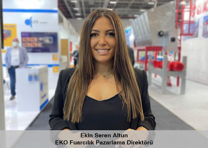 EKO Fuarcılık Pazarlama Direktörü Ekin Seren Altun