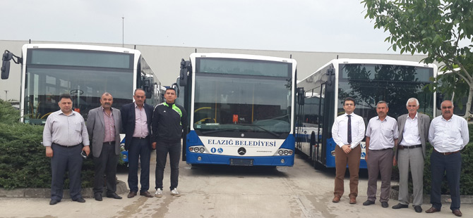 Elazığ Belediyesi’ne gerçekleştirilen 10 adetlik Mercedes-Benz Solo otobüs satışı