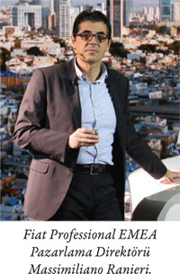 Fiat Professional EMEA Pazarlama Direktörü Massimiliano Ranieri