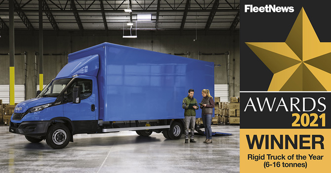 7 Tonluk IVECO Daily Fleet News Awards 2021’de Yılın Kamyonu Ödülünü Aldı