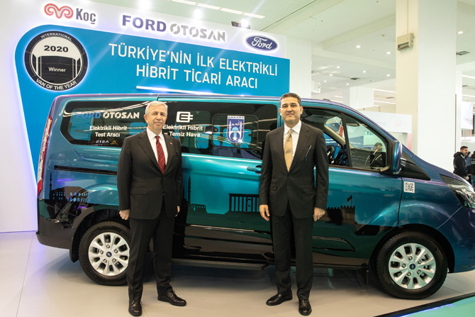 Ankara Büyükşehir Belediye Başkanı Mansur Yavaş - Ford Otosan Genel Müdürü Haydar Yenigün