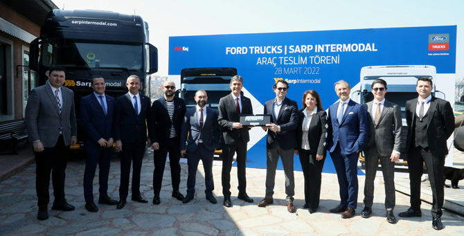 Sarp Intermodal Filosunu Ford Trucks ile Genişletmeye Devam Ediyor