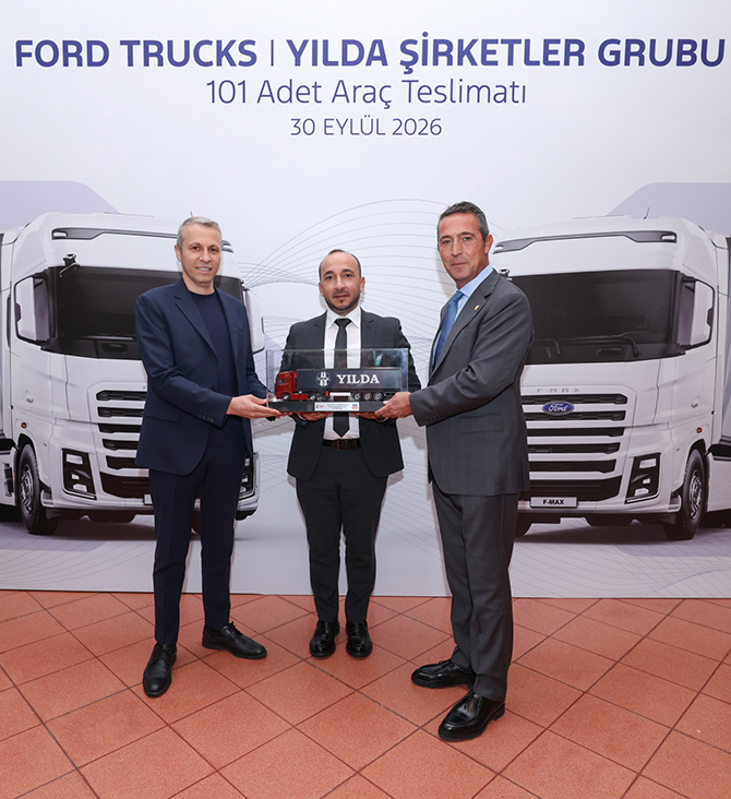 Ford Trucks’tan Yılda Şirketler Grubu’na 101 Araçlık Teslimat