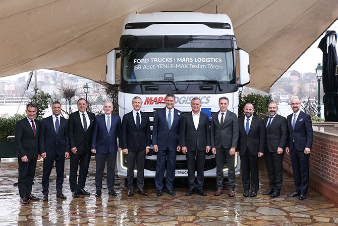 Ford Trucks Mars Logistics’e 158 F-MAX Teslim Etti