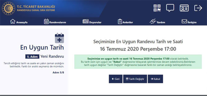 Ticaret Bakanlığı tarafından hayata geçirilen Randevulu Sanal Sıra (RSS) Sistemi ile kara gümrük kapılarında yol kenarlarında oluşan TIR sıralarının sanal hale getirilerek, insansız işleyebilen, şeffaf ve objektif bir sıra sistemi kurulması hedefleniyor.