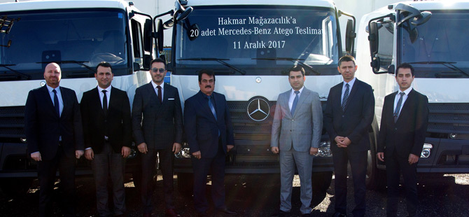 Hakmar Şirketler Grubu Filosu Mercedes-Benz İle Güçlendi