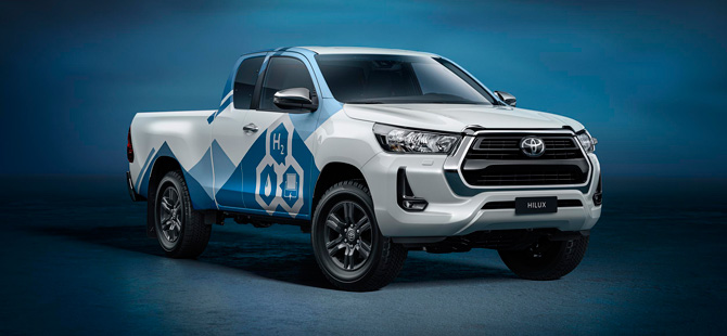 Toyota Yakıt Hücreli Hilux İçin Prototip Geliştiriyor