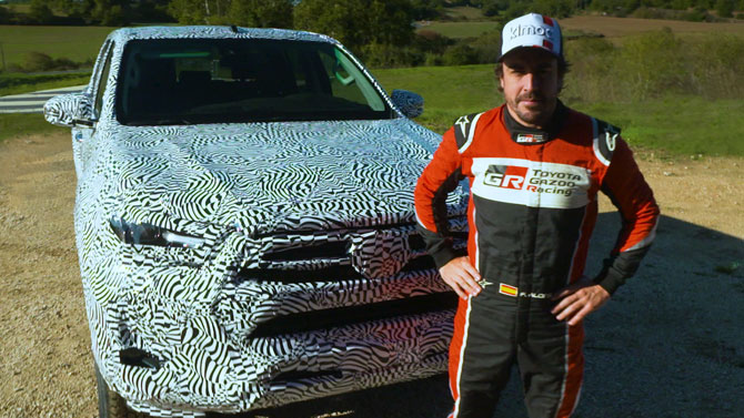 Toyota’nın Yeni Hilux Modelini Fernando Alonso Test Etti