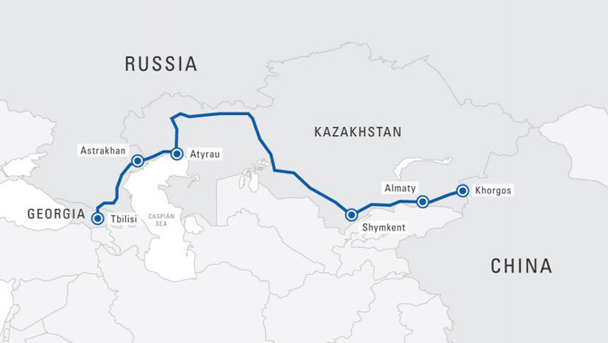 Historic moment for China-Eurasia trade as first TIR transit reactivates Silk Road corridor