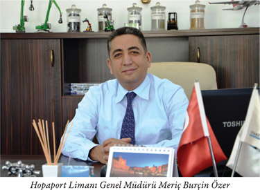 Hopaport Limanı Genel Müdürü Meriç Burçin Özer