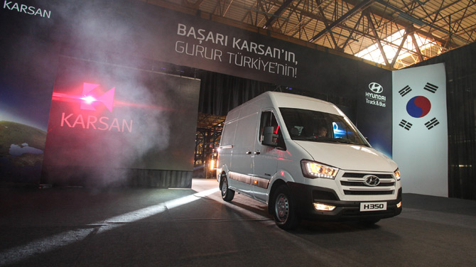 Hyundai H350 Seri Üretime Başladı