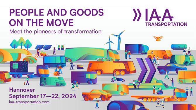 Focus on the future: IAA TRANSPORTATION 2024 unveils Keyvisual - Experience the pioneering spirit