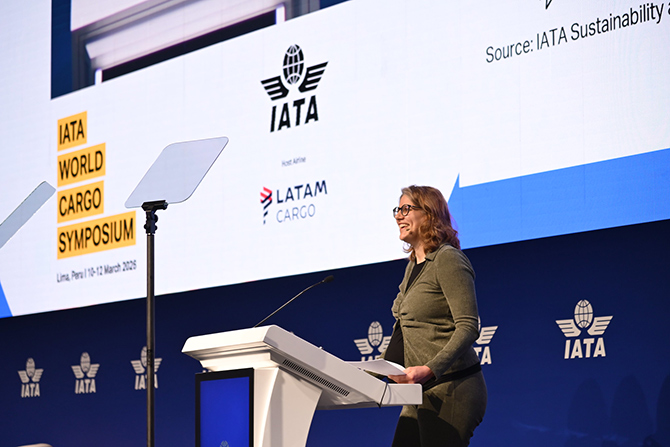 IATA Hava Kargo Bölümü Endüstri Analizi Başkanı Julia Seiermann 
