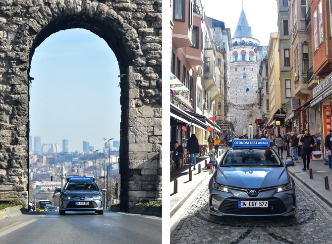 İstanbul Trafiğinde Sürücüsüz Araç