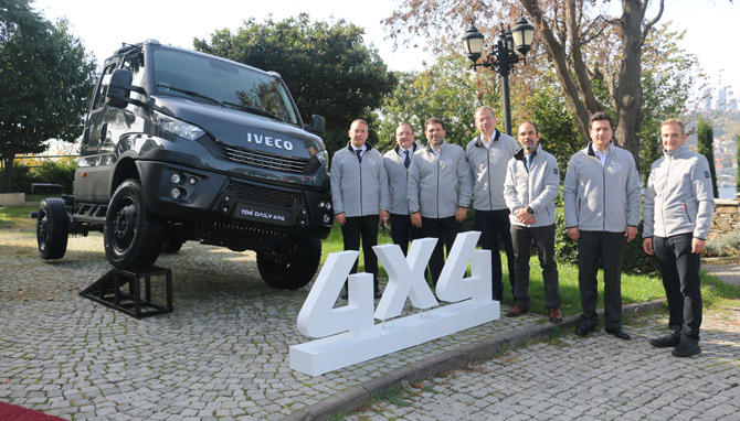 Iveco Yeni Daily 4x4 Araçlarını Türkiye’de Tanıttı