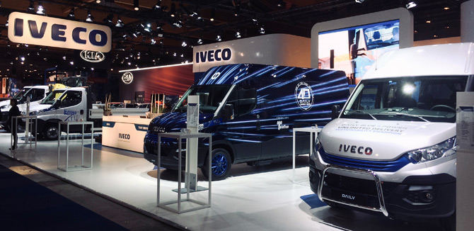 Iveco Brüksel Ticari Araç Fuarına Çevreci Araçlarıyla Katıldı