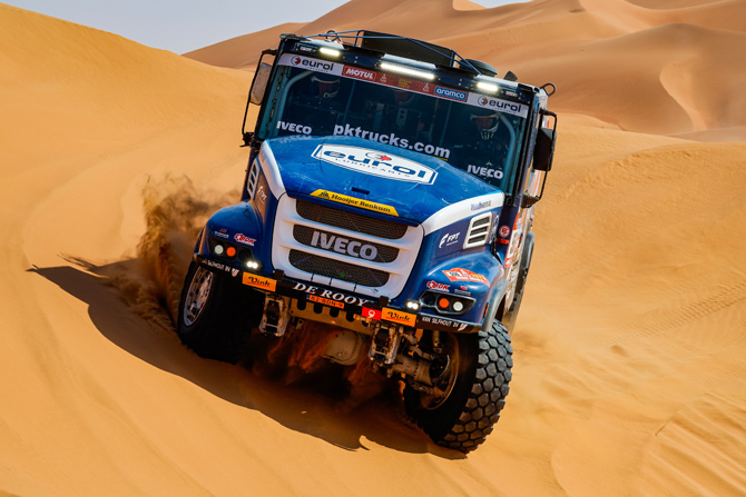 Dakar Rallisi’nde Zafer Yeni Ekiple Iveco'nun Oldu
