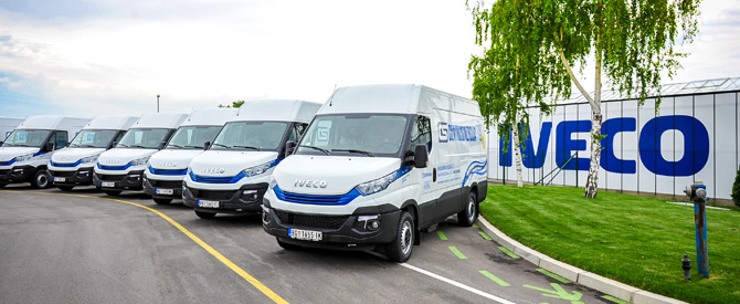 Iveco’dan Sırbistan’a Doğalgazlı Daily Teslimatı