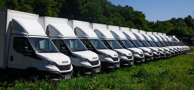 Iveco’dan Er Gıda’ya 20 Adet Daily Teslimatı