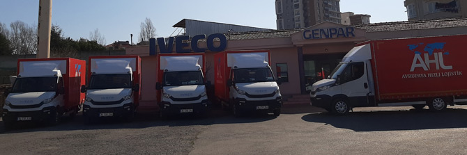 Iveco Yetkili Satıcısı Genpar’dan 5 adet Daily Hi Matic Teslimatı