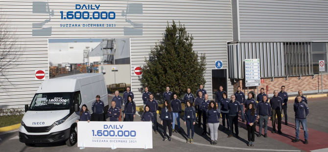 IVECO 1.600.000’inci Daily’nin Üretimini Kutluyor