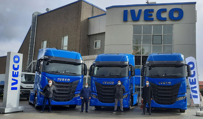 Yüksel Uluslararası Taşımacılık Filosunu 5 adet IVECO S-WAY İle Güçlendirdi