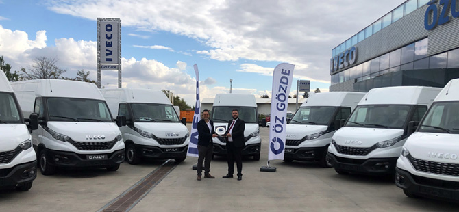 IVECO’dan Ankara’da Daily Kamyonet ve Kamyon Teslimatı