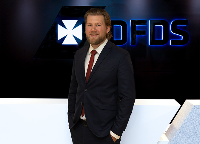 DFDS Başkan Yardımcısı ve Türkiye Lojistik Başkanı Jeppe Vestrup Skivild 